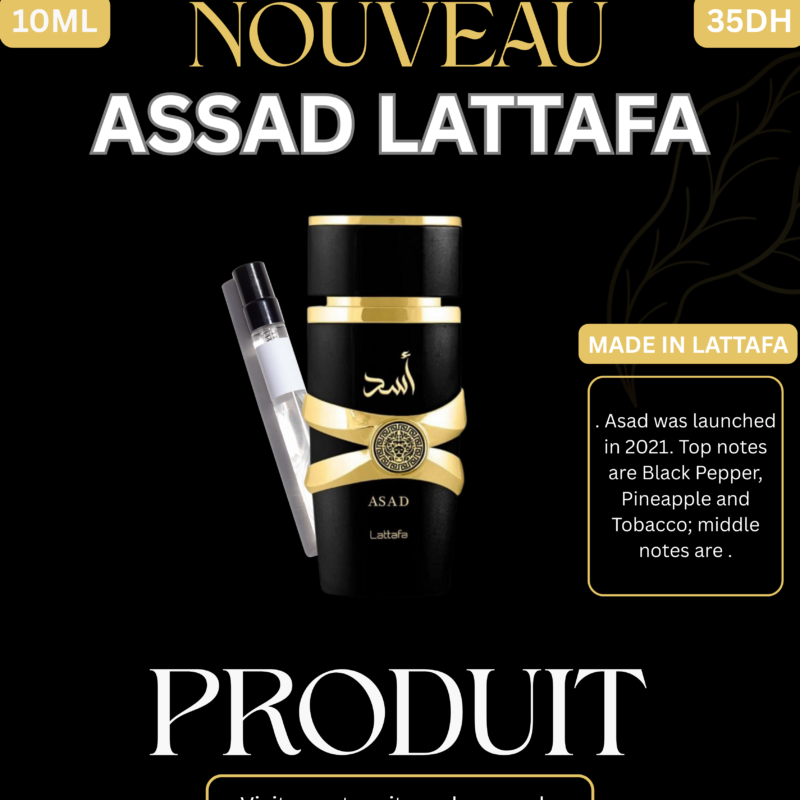 ASAD " Lattafa Perfumes"