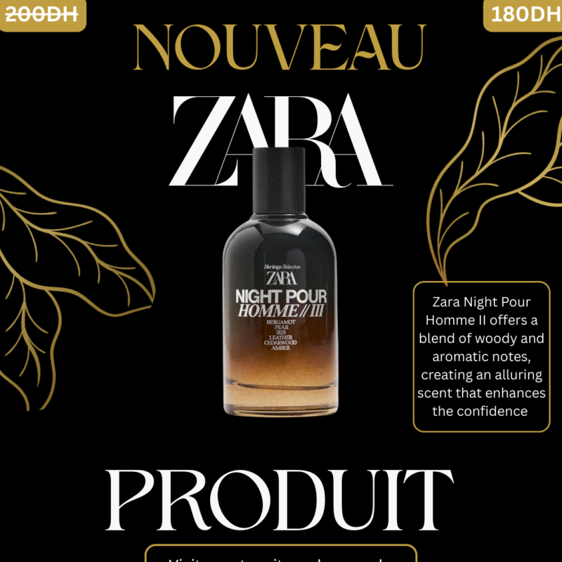 ZARA NIGHT Ⅱ "Homme ''