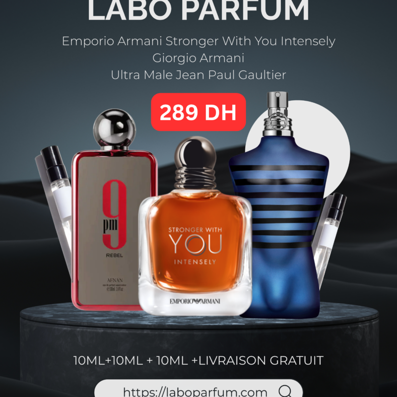 9PM REBEL +STRONGER WITH YOU INTENSLY+ULTRA MALE